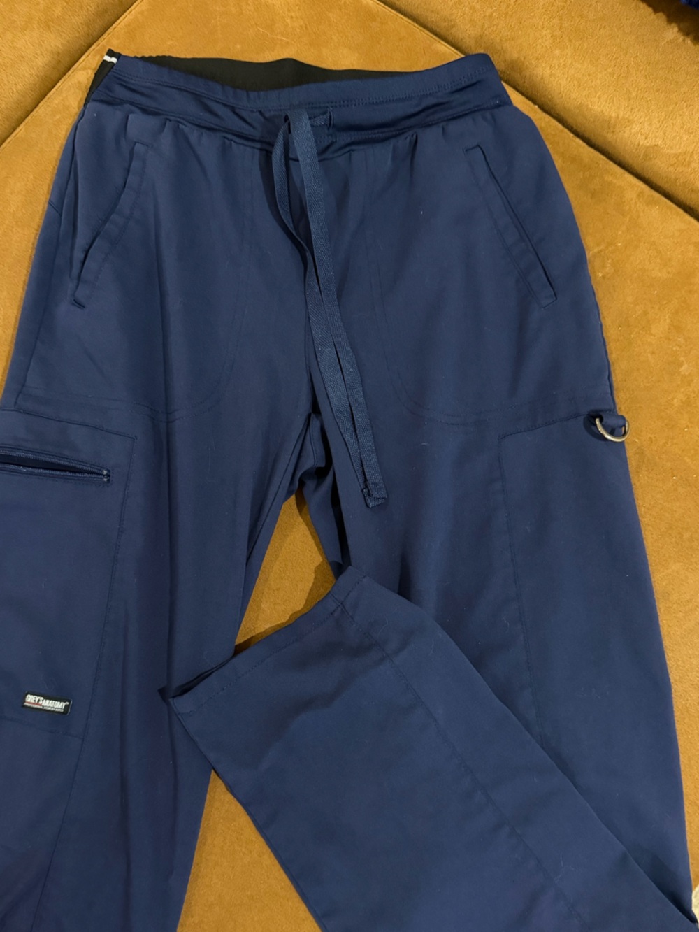 Grey's Anatomy Navy Blue Cargo Pants